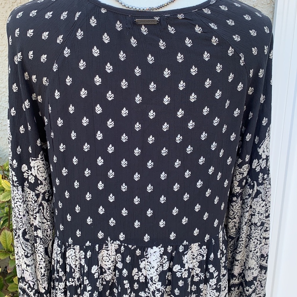 Billabong Boho Slip on Dress Women's Size M - Picture 7 of 11